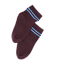 Burgundy Ankle Socks