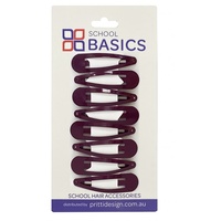 Maroon Snap Clips